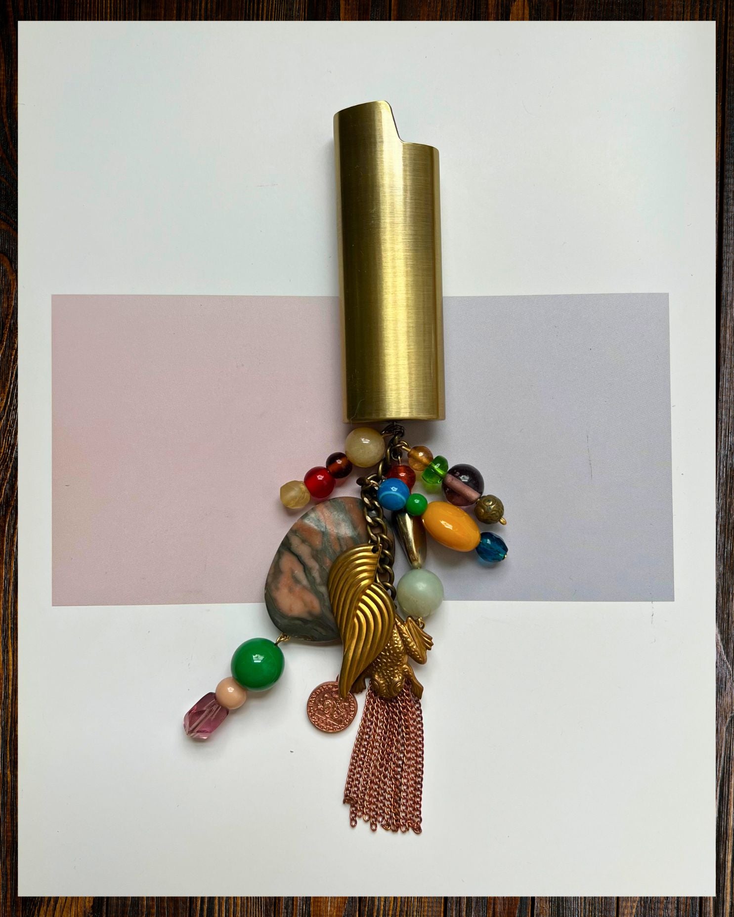Beaded Lighter Case - #4