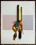 MIRTH beaded lighter case #5 with vintage beads and richly embellished handcrafted details
