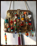 MIRTH Beaded Bag – Gold