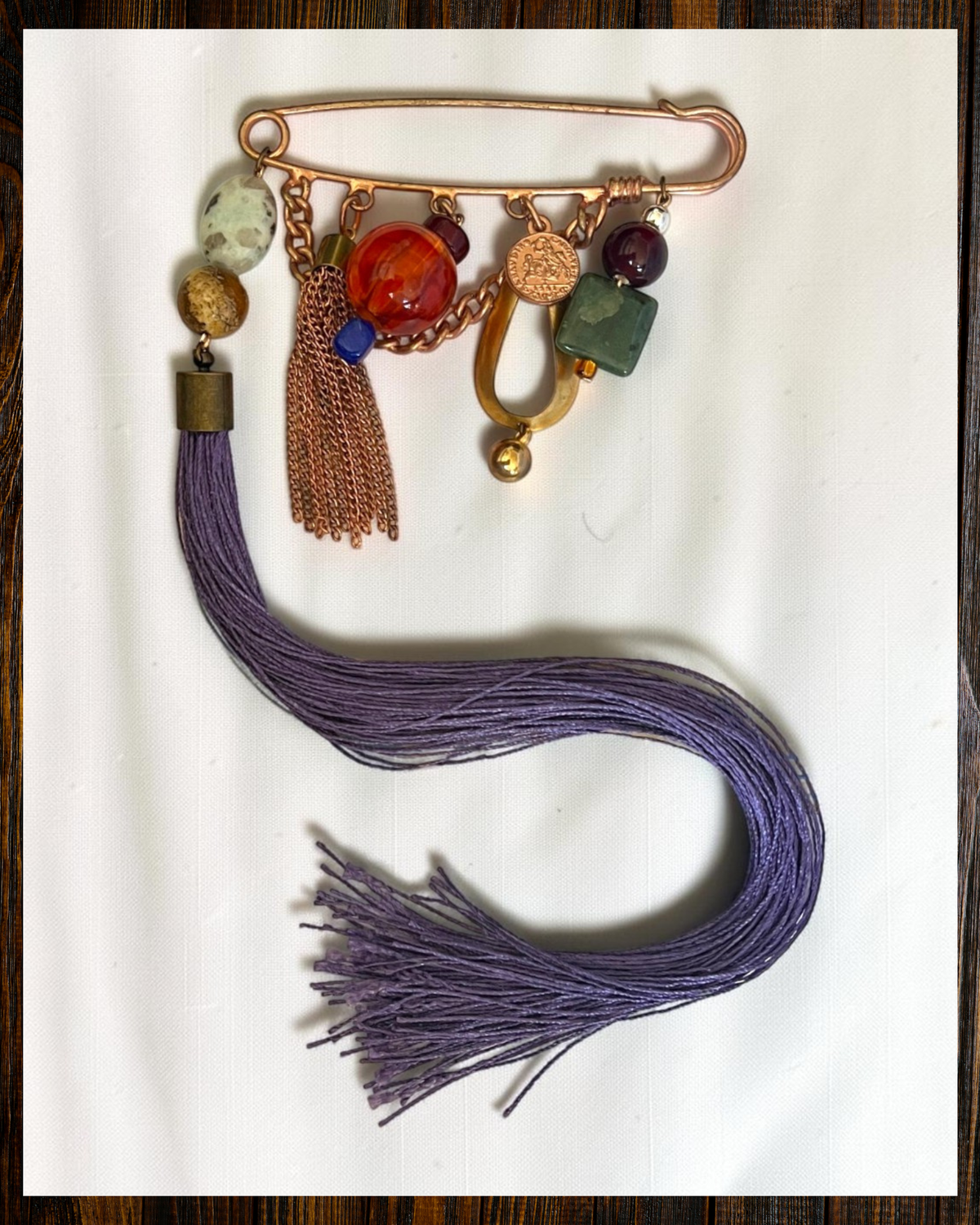MIRTH Beaded Pin