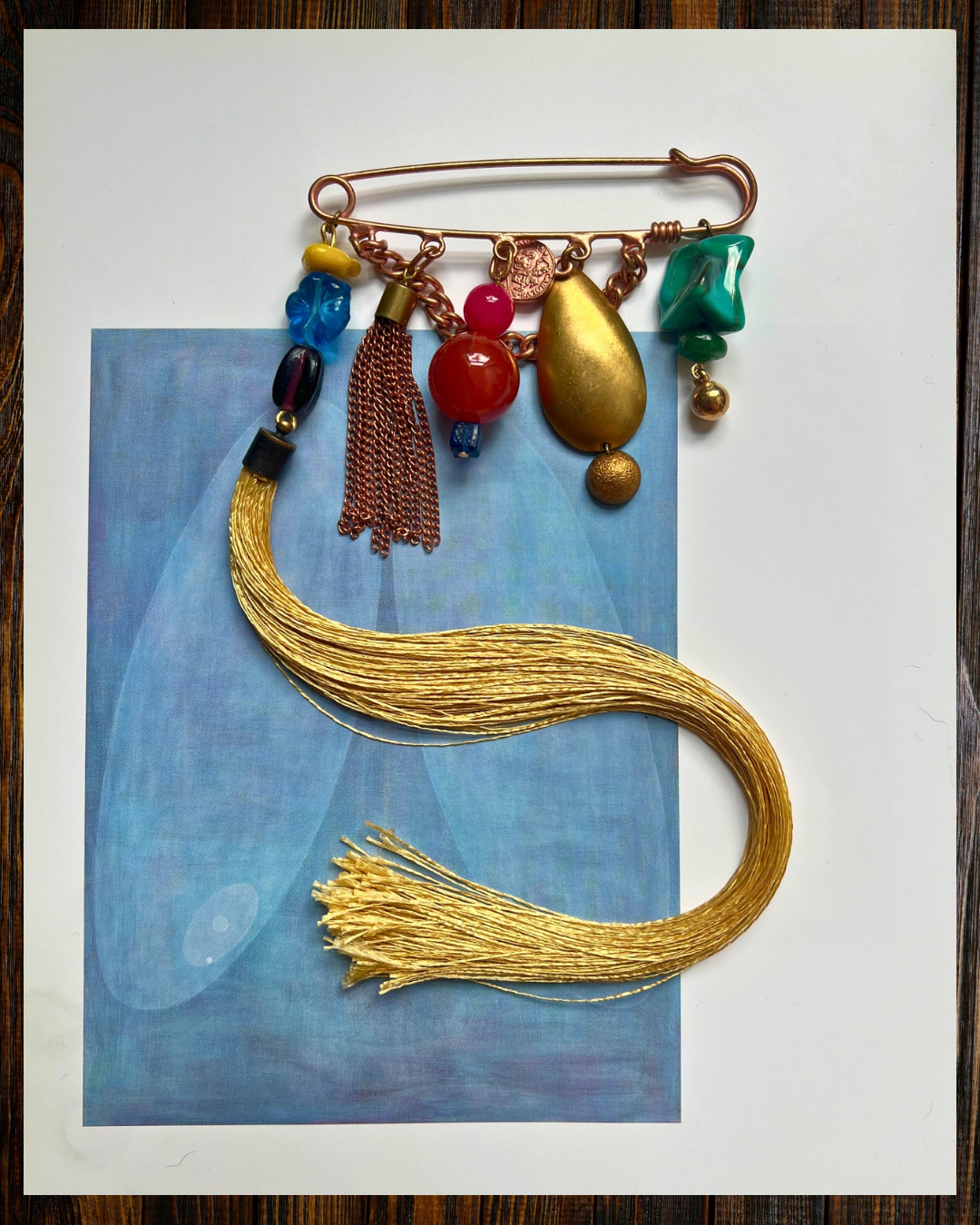 MIRTH Beaded Pin