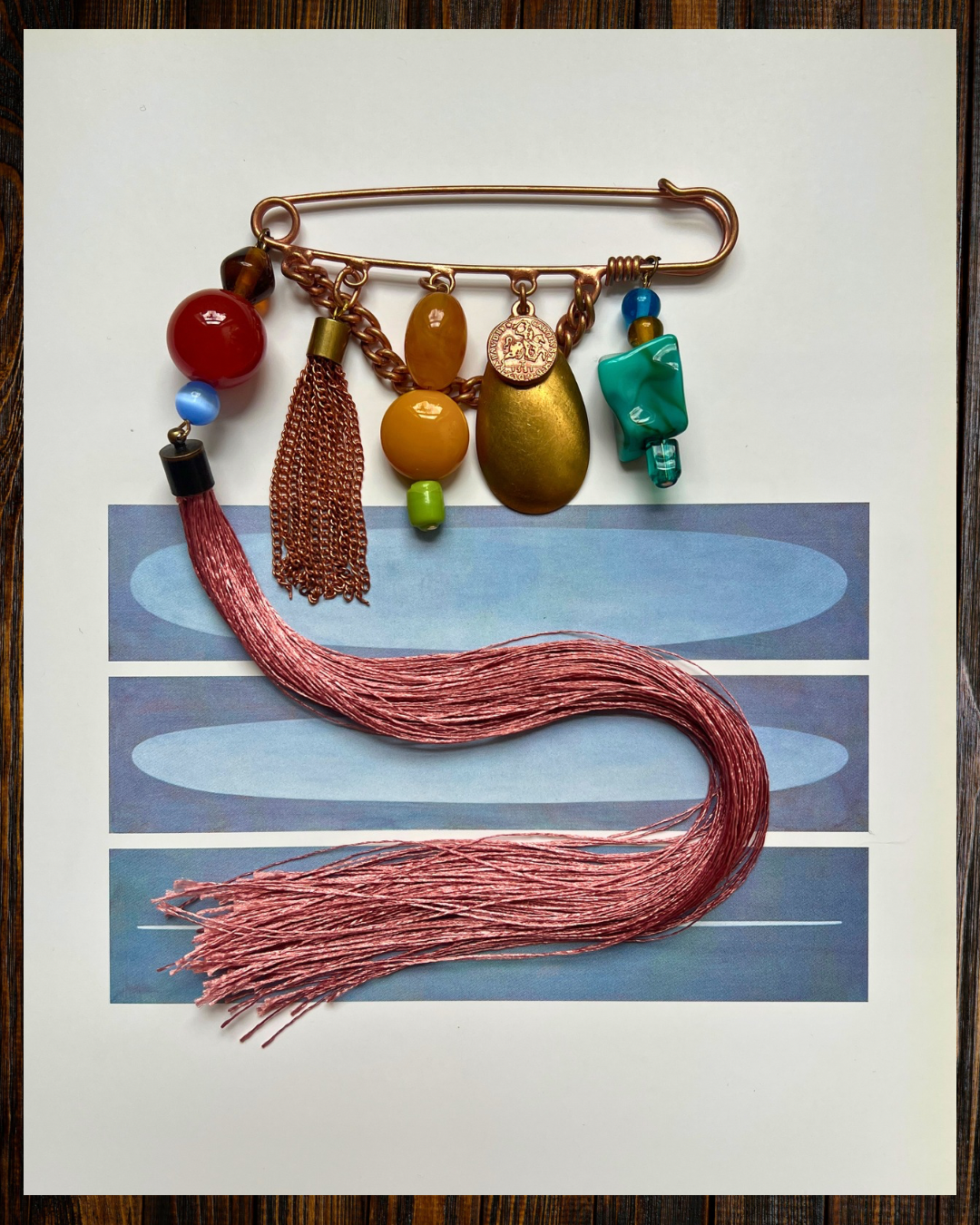 MIRTH Beaded Pin