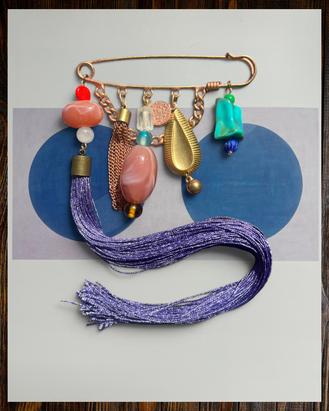 MIRTH Beaded Pin