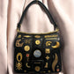 1960s Black Leather ‘Gathered Charm’ Bag