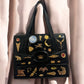 1960s Black Patent Leather ‘Gathered Charm’ Bag