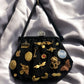 1940s Black Fabric ‘Gathered Charm’ Bag