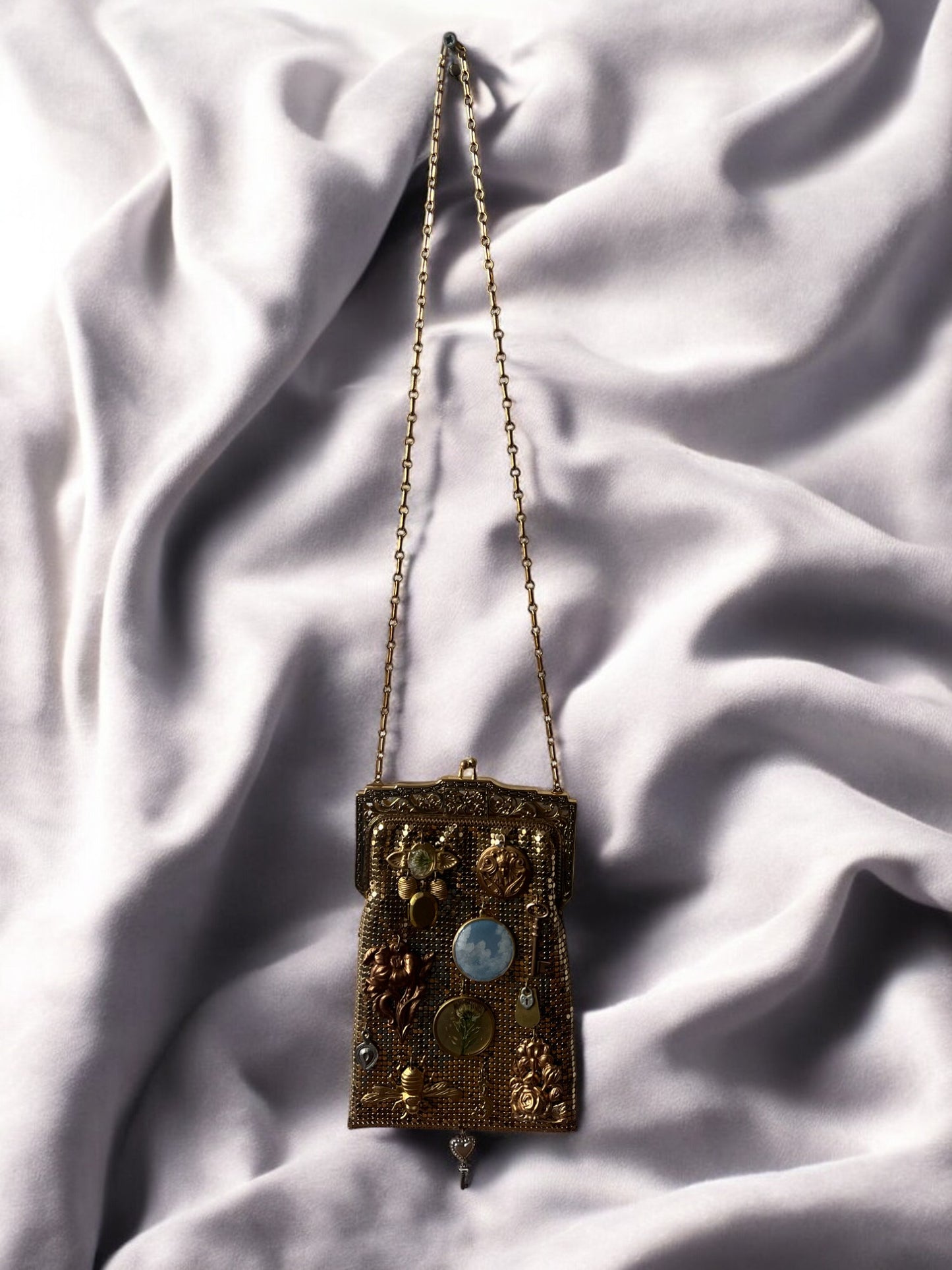 1960s Gold Mesh ‘Gathered Charm’ Bag