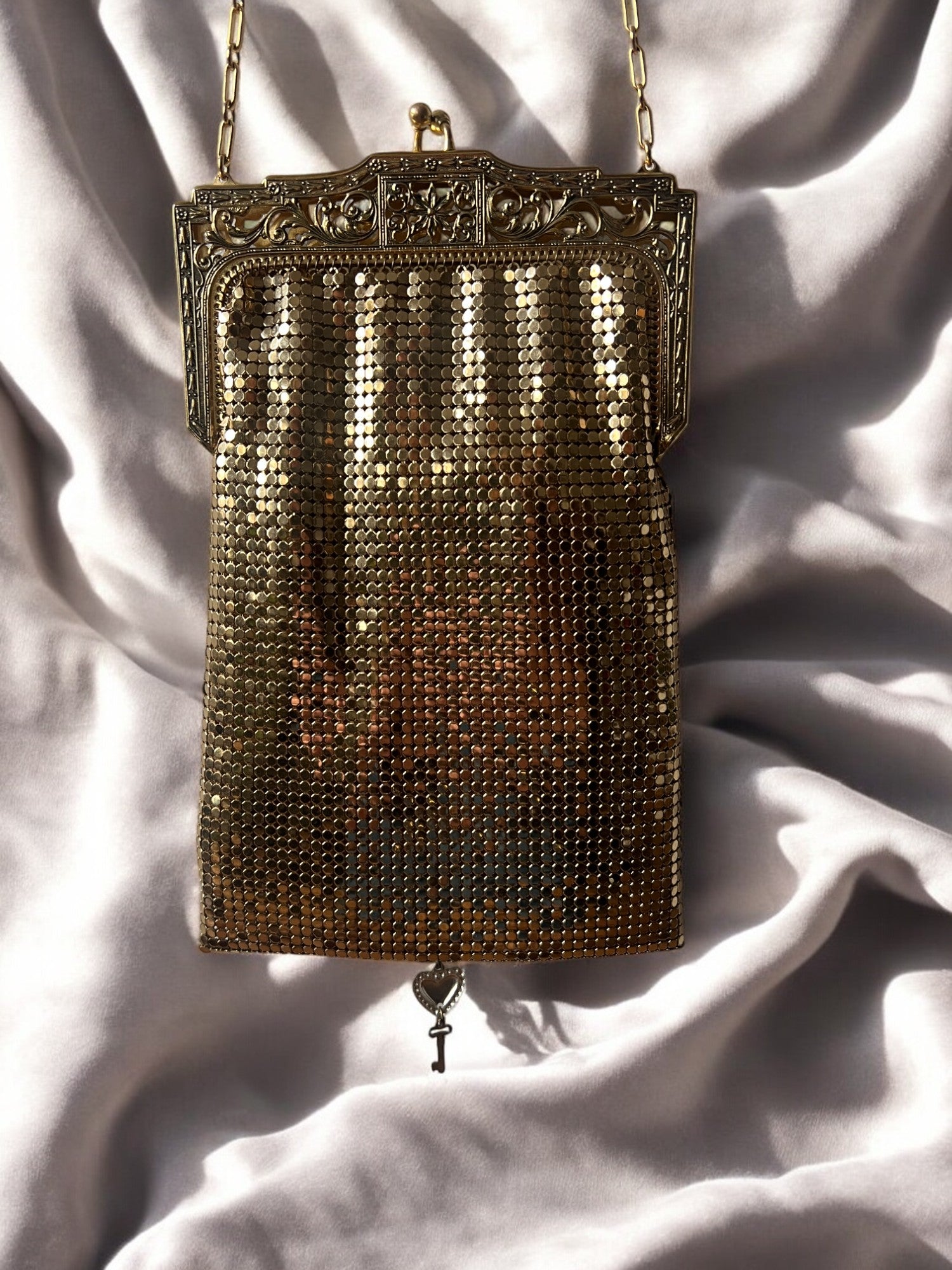 1960s Gold Mesh ‘Gathered Charm’ Bag