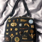1950s Black Fabric ‘Gathered Charm’ Bag