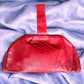 1940s Red Leather Mini ‘Gathered Charm’ Bag