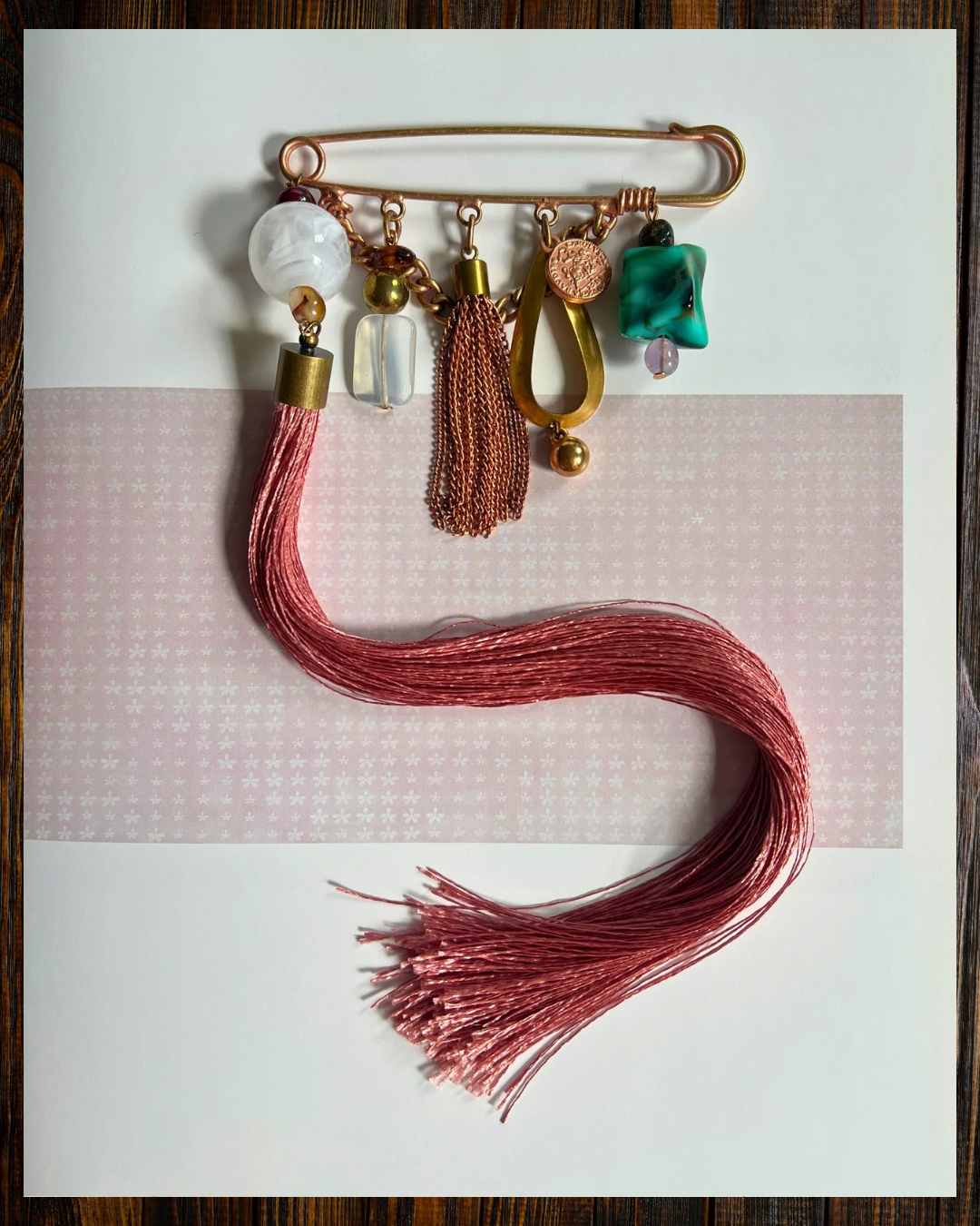 MIRTH Beaded Pin