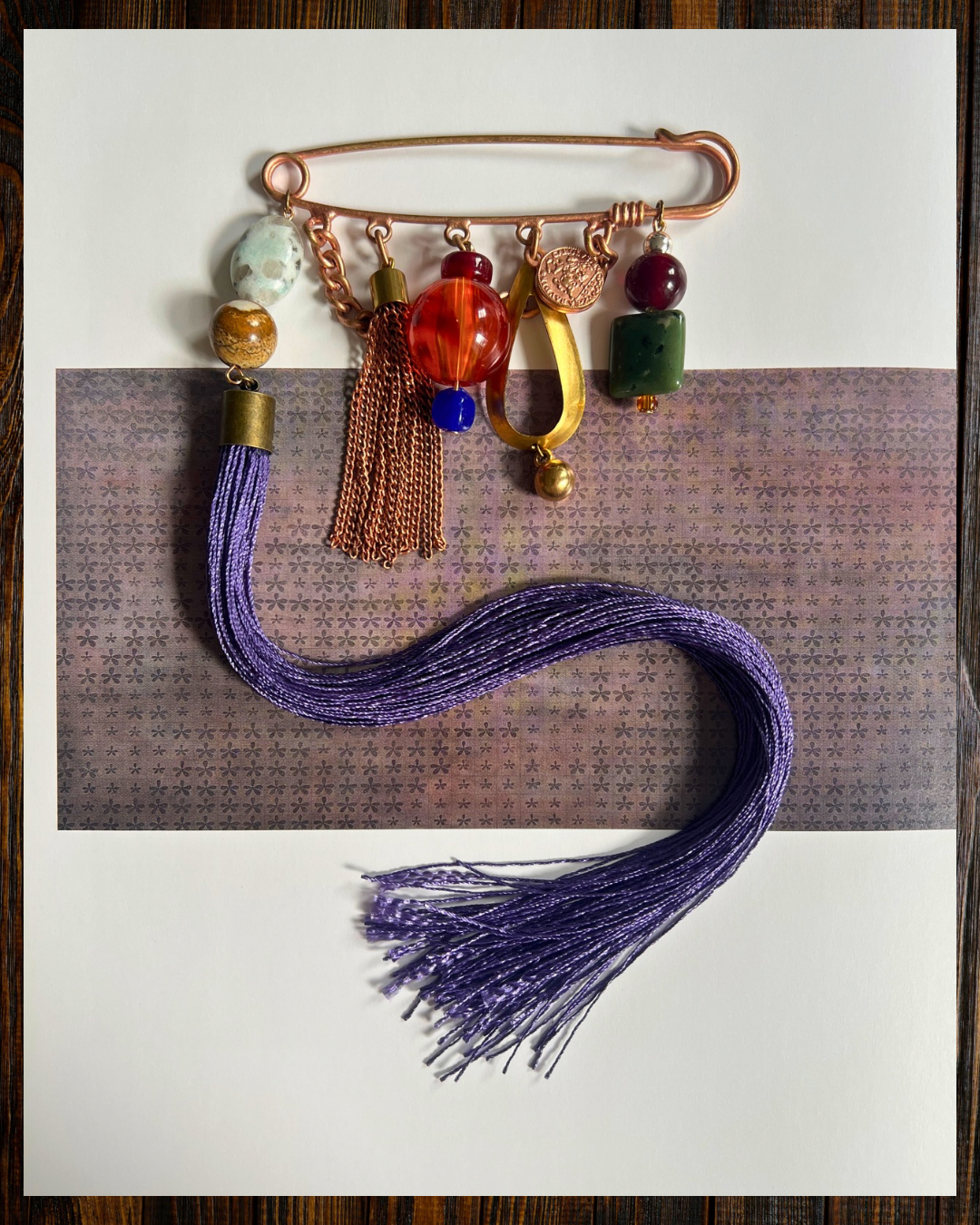 MIRTH Beaded Pin