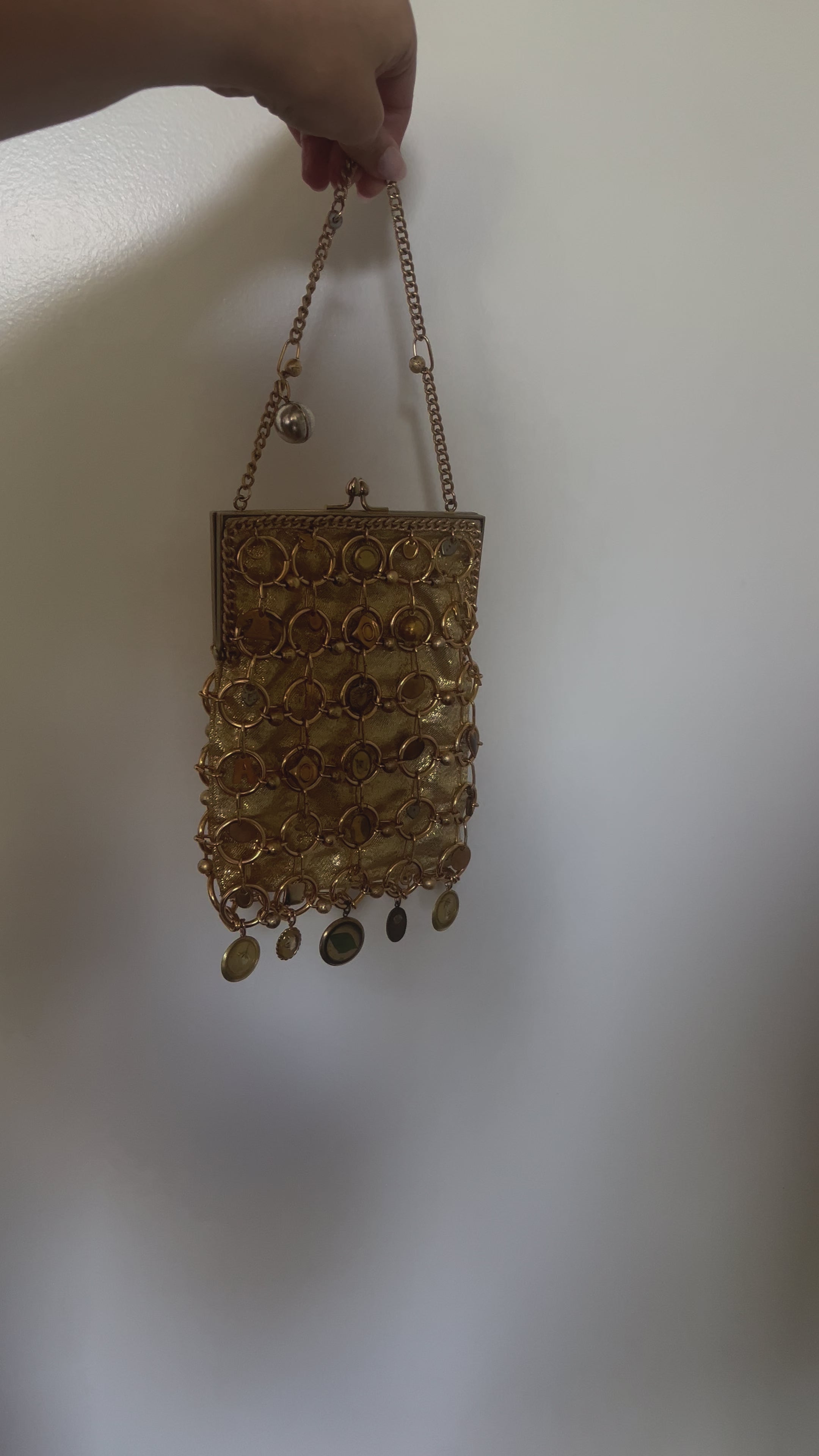 1960s 'O' ring ‘Gathered Charm’ Bag